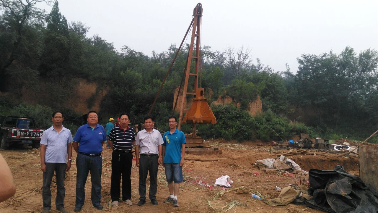 三门峡市段胡家洼水库段新建工程 胡家洼大桥开工报道(图1)